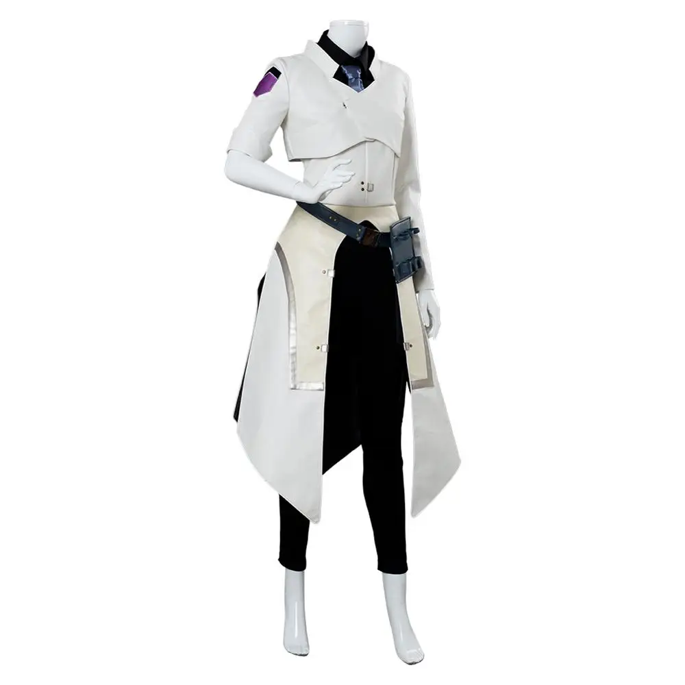 Overwatch OW Moira O/'Deorain Cosplay Scientist Skin Costume Uniform Full Set//
