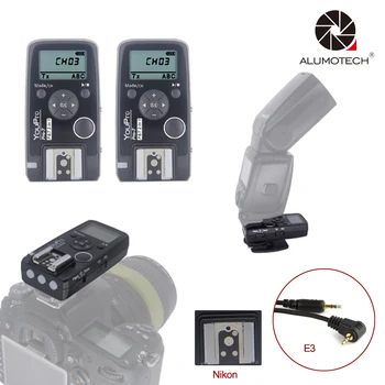 

2.4G Wireless Shutter Timer Remote+ Flash Trigger E3 Shutter Cable for Canon 80D 750D 700D 650D 550D 450D 100D etc