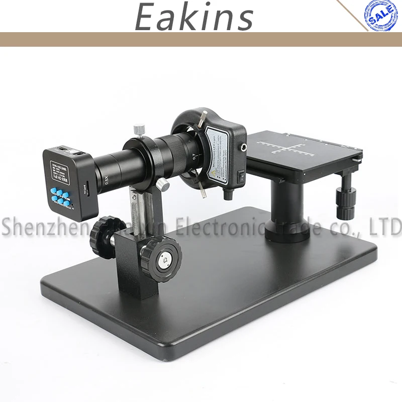 

16MP Full HD 1080P 60FPS HDMI Digital Industry Video Microscope Camera +Horizontal Table Stand+ 180X C-MOUNT Lens+144 LED Light