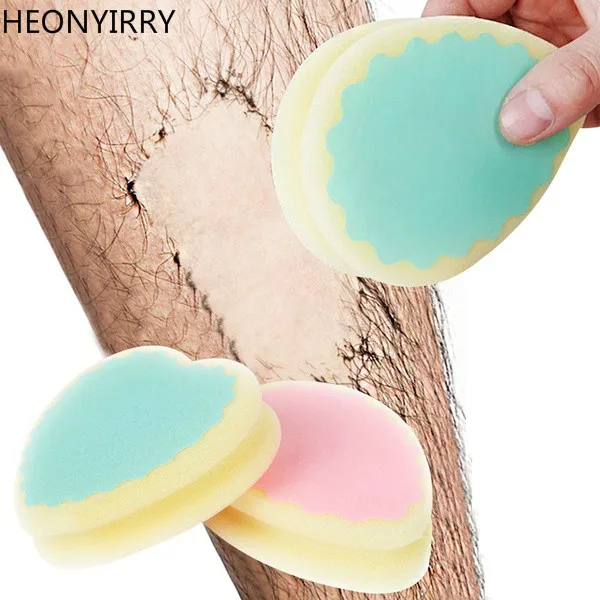 Effective Painless Hair Removal Sponge Depilation Sponge Pad Facial
