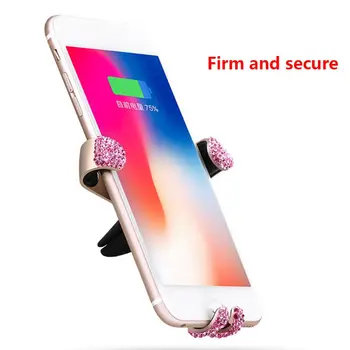 

Gravity diamond Bracket Phone Holder Car Flexible Universal Car Holder Support Mobile Phone Stand with Auto Lock Technology