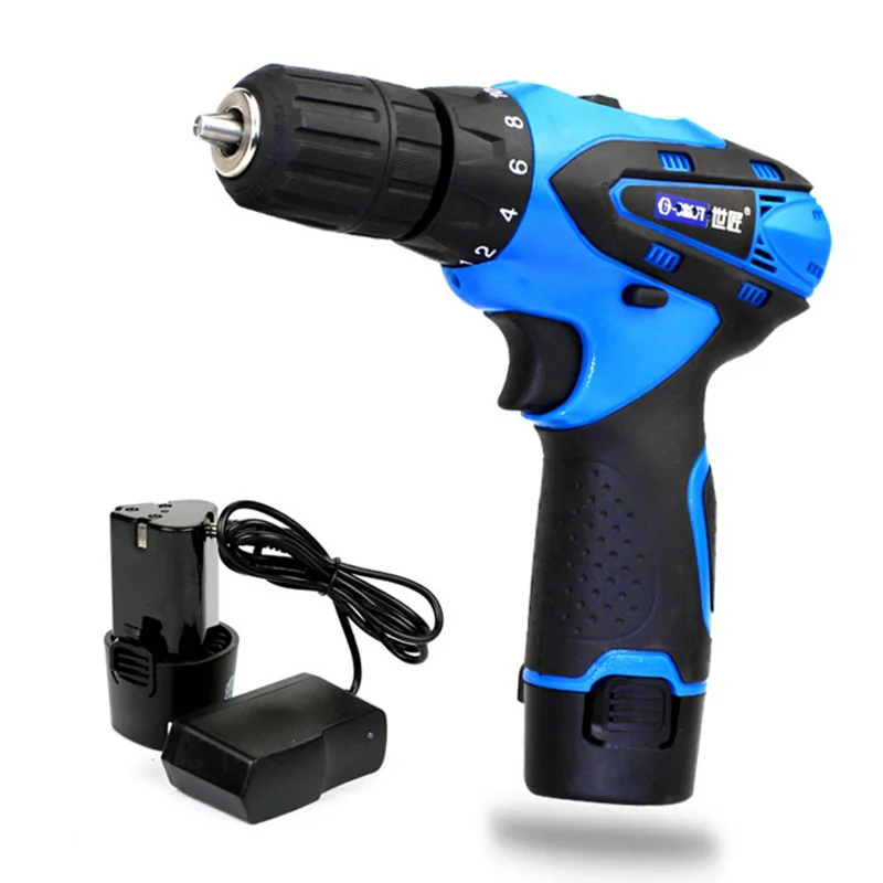 25V Cordless electric drill bit with 2pcs rechargeable Lithium Battery electric screwdriver power tool 27pcs accessories