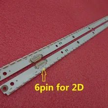 Комплект из 2 предметов 56 светодиодный 500 мм светодиодный Подсветка полосы для samsung UA40ES6100J UE40ES5500 2012SVS40 7032NNB RIGHT56 LEFT56 2D панель