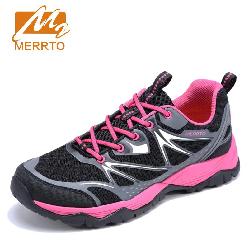 

MERRTO Brand Women Outdoor Sneakers Breathable Mesh Professional Hiking Shoes Female High Quality Outdoor Trekking Trail