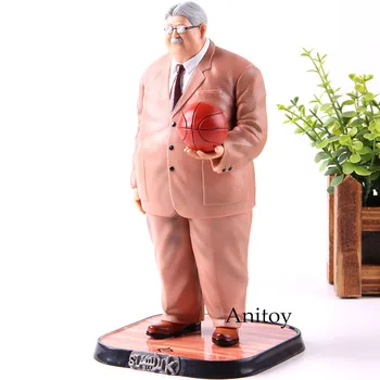 

Anime Slam Dunk Action Figure Shohoku Coach Anzai PVC Collection Model Toy Anzai Birthday Gift 21cm