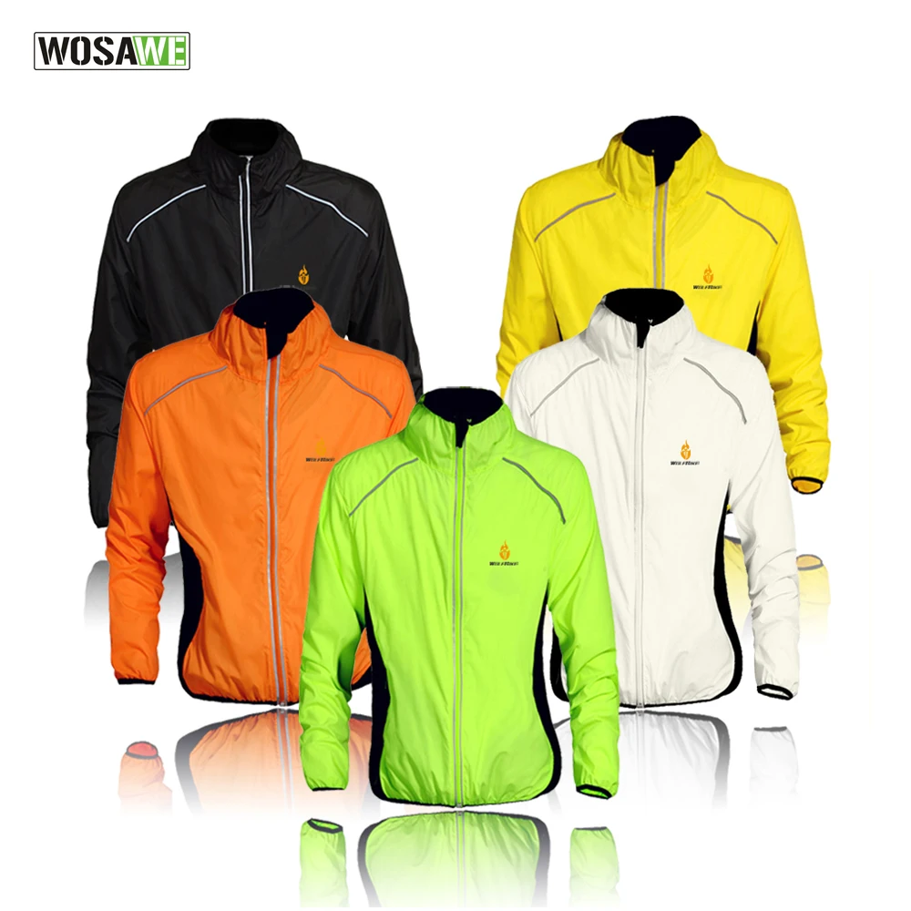 

Wosawe Cycling Jacket Chaqueta Reflectante Rain Jacket Winter Mtb Chaqueta Ciclismo Hombre Ktm Reflective Riding Biker dust coat