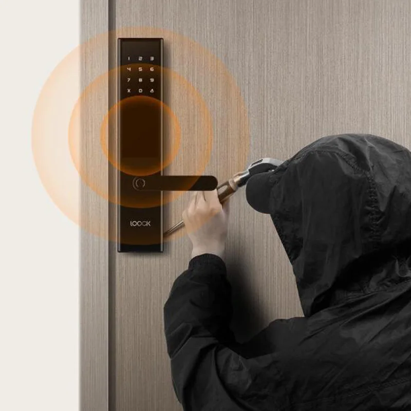 Xiaomi Mijia Loock классический умный замок отпечатков пальцев приложение управление Phantom пароль 30 отпечатков пальцев домашней безопасности