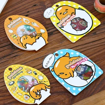 

1pack/lot New Japan Mr Lazy Egg series DIY multifunctional transparent DECO sticker pack Zakka office school supplies