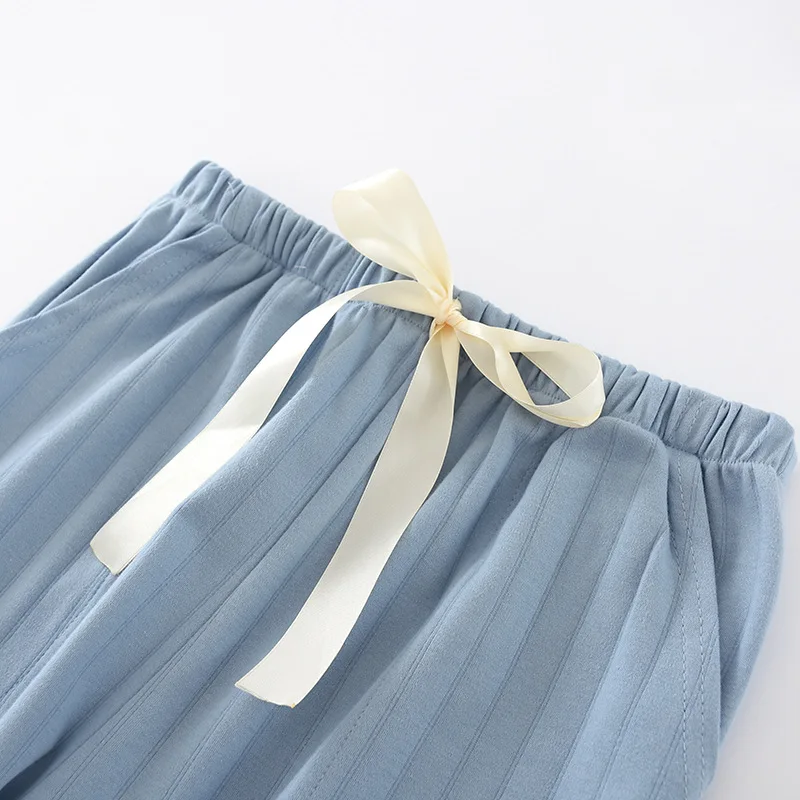 Весенне-летние Пижамные Брюки домашние женские хлопковые пижамы Женская одежда для отдыха пижамные штаны нижняя часть одежды спальные брюки Fdfklak