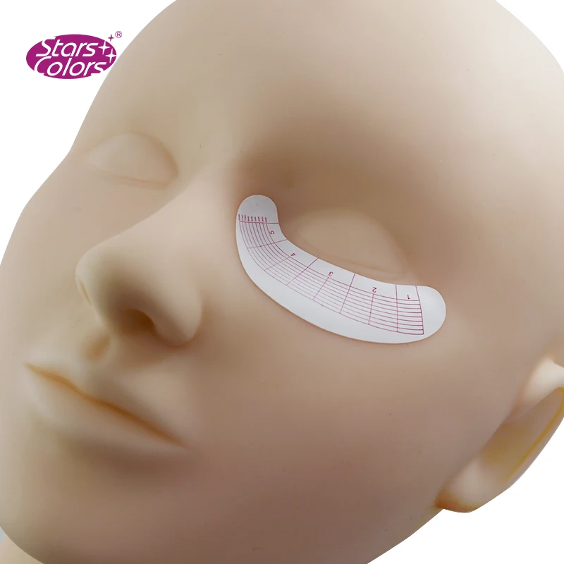 Патчи для наращивания ресниц Pratice 5 шт. 35 пар без ворса упражнений|eye pads lint free|pads