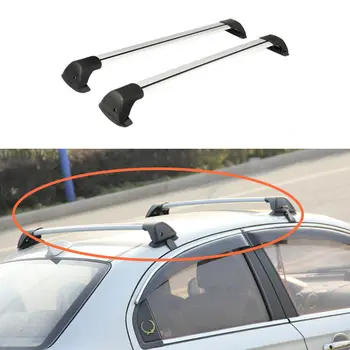 

2PCS Rack crossbars Roof rack bar Main body aluminum alloy For BMW X5 2000-2016