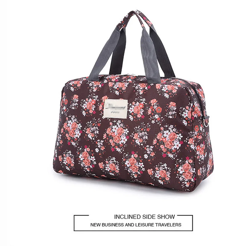 Спортивная сумка женская Большая вместительная спортивная сумка с цветочным принтом многофункциональная переносная Спортивная Дорожная сумка для багажа