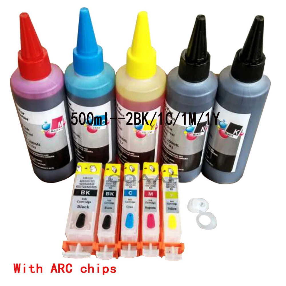Buy Refillable canon 520 521 ink cartridge kit for