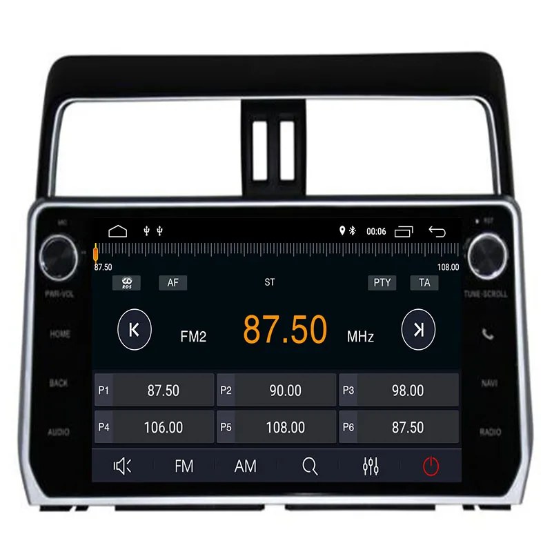 Sale 2019 Android 9 8 core Octa Core PX5/PX30 Fit Toyota PRADO/ LC950/ PRADO 950 2018 2019 - Car DVD Player Navigation GPS Radio 2