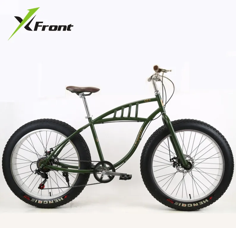 X-фронтальный бренд снегоход 7,21 скорость 2" 4 Fat Tire MTB горный велосипед внедорожная передача пляж bicicleta fat велосипед