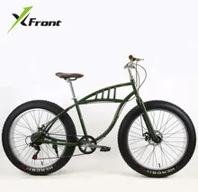 Original X-Front Brand Snowmobile 7,21Speed 26″ 4 Fat Tire MTB Mountain Bike Off-road gear Beach bicicleta fat bicycle