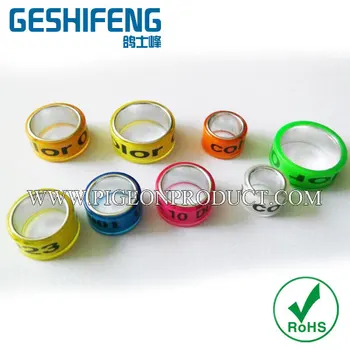 

1000pc frees shipping 7mm 8mm 9mm pigeon ring for racing pigeon rings