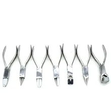 Набор плоскогубцев из нержавеющей стали, инструменты для изготовления ювелирных изделий, игла для бисероплетения, нейлоновая носовая проволока, ремонтные плоскогубцы, набор из 7 шт