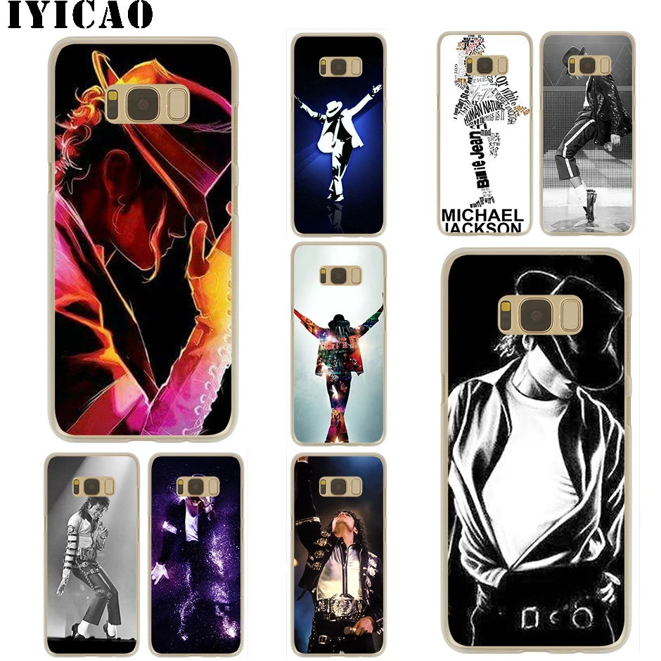 

IYICAO michael jackson singer Hard Case for Samsung Galaxy S10e S10 S9 S8 Plus S6 S7 Edge Cover for Samsung Note 9 8 10 Plus