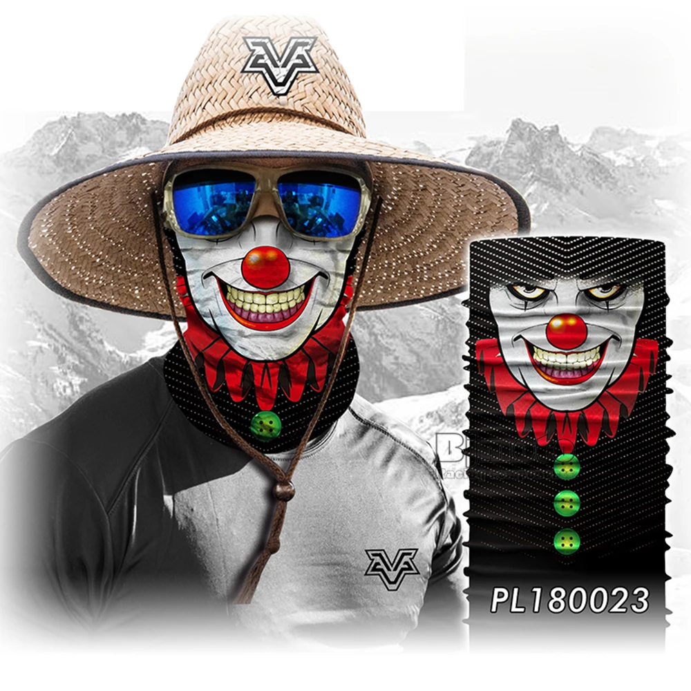 Motorcycle Scary Mask Bandana Military Multifunctional Winter face mask Headwear Balaclava Magic Ski Helmets Neck Scarf  (3)