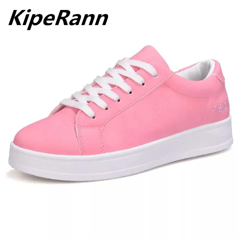 Women's shoes sports shoes 2018 new fashion lace black / pink women's shoes solid knit shallow casual running shoes women