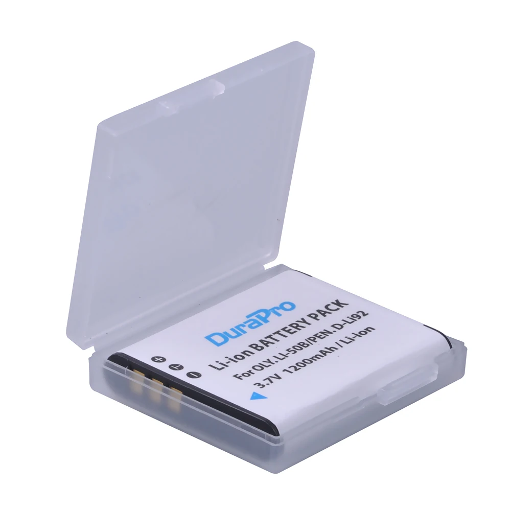 1 Pz 1200 Mah Li-50B D-Li92 Li 50B D Li92 Li-Ion Batteria Della Macchina Fotografica Per Olympus Sp 810 800Uz U6010 U6020 U9010 Sz14 Sz16 D755 U1010