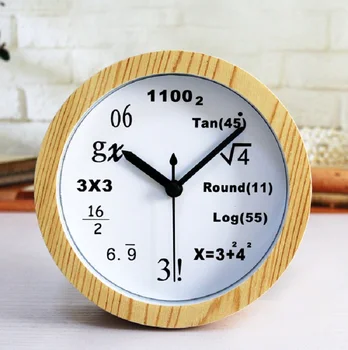 

Mathematical formula alarm automobile despertador digital watch electronic desk home decor klok masa saatial fajr clock plastic