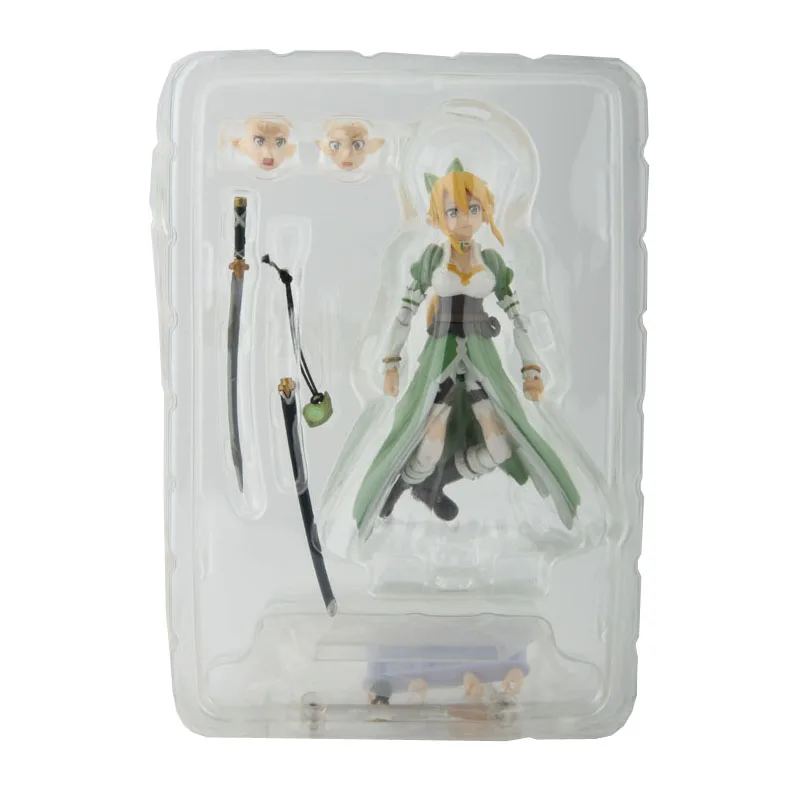 Figma 314 Sword Art Online LEAFA Kirigaya Suguha фигурка куклы игрушки " 15 см