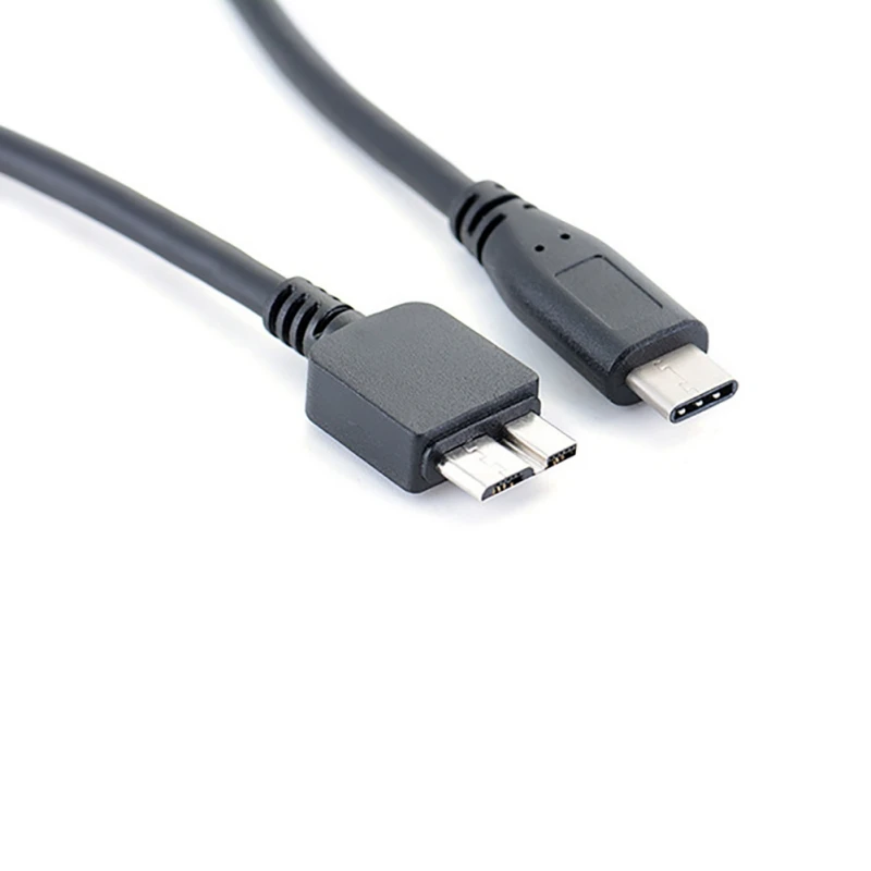 

For Hard Drive Smartphone Cell Phone PC Type USB C To Micro Usb Data Cable New USB 3.1 Type-C to USB 3.0 Micro B Cable Connector