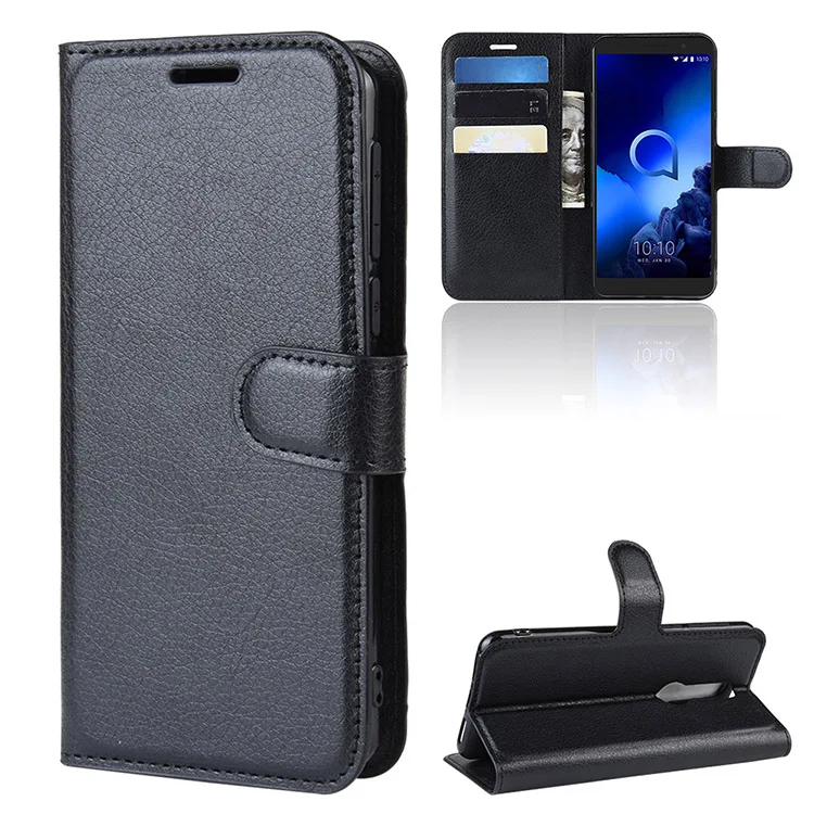 

For Alcatel 1X 2019 Case Flip Wallet Cover Leather Phone Case For Alcatel 1X 2019 5008D 5008Y 5008K 1 X Case Silicone Cover Capa