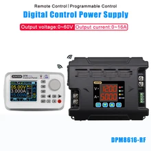 JUNTEK dmm8616 постоянное напряжение тока dc-dc понижающее Дистанционное цифровое управление связью блок питания понижающее напряжение 60 в 16А