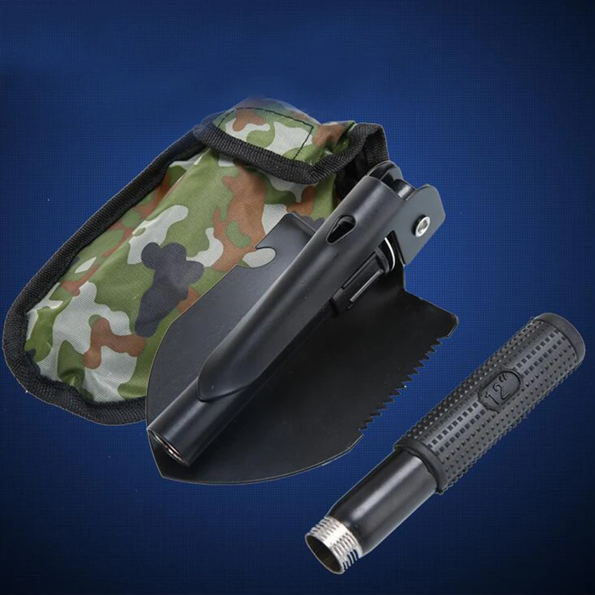 100% BRAND Military Portable Folding Shovel Survival Spade Trowel Dibble Pick Emergency Garden Camping Outdoor Palaplegable Tool 100% BRAND Military Portable Folding Shovel Survival Spade Trowel Dibble Pick Emergency Garden Camping Outdoor Palaplegable Tool