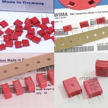 1 шт. WIMA MKP4 MKS2 MKS4, самый популярный пленочный конденсатор, Hi-Fi аудио 0,047 мкФ/0,1 мкФ/0,22 мкФ/0,33 мкФ/1 мкФ/1,5 мкФ с алюминиевой крышкой, 63В/100 V/250 V