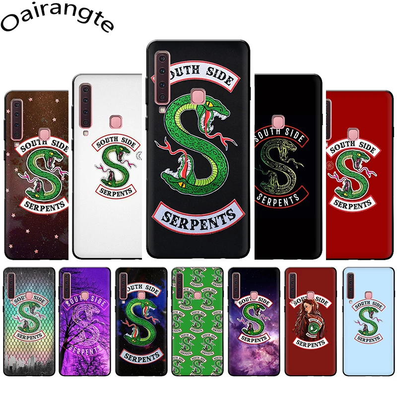 

Riverdale South Side Serpents Soft Phone Cover Case For Samsung Galaxy A6 7 8 9 2018 A10 30 40 50 70 J6