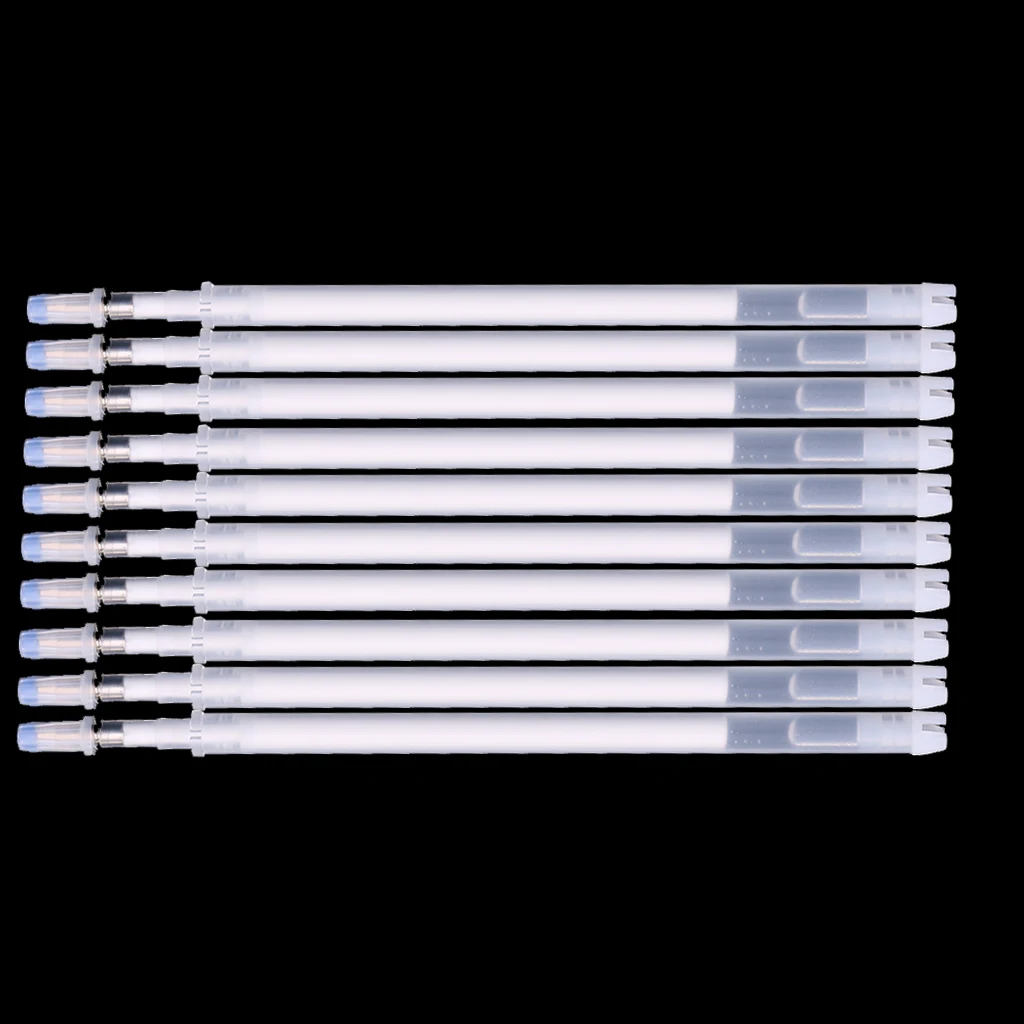 20 Pieces High Temperature Disappearing Refill Pen Heat Erase Pen Fabric Markers Sewing Tools Red/White