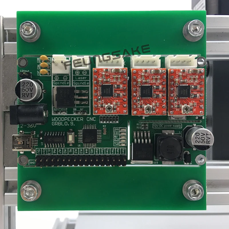 3018 фрезерный станок с ЧПУ, 3 оси diy мини-станок, Pcb ПВХ фрезерный станок, гравировальный станок по дереву, GRBL контроль+ 5500 МВт лазер