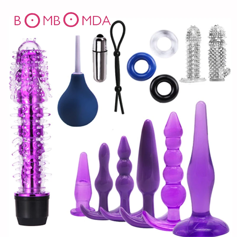 20PCS Sex Toys Set Vibrator Sex Toys For Woman Men Clitoris Stimulator Anal Plug Prostate Massager