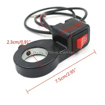 

Handlebar Switch Universal Motorcycle Scooter ATV Headlight Fog Spot Lamp Electrical Start ON-OFF Kill Switch Moto Spare Parts