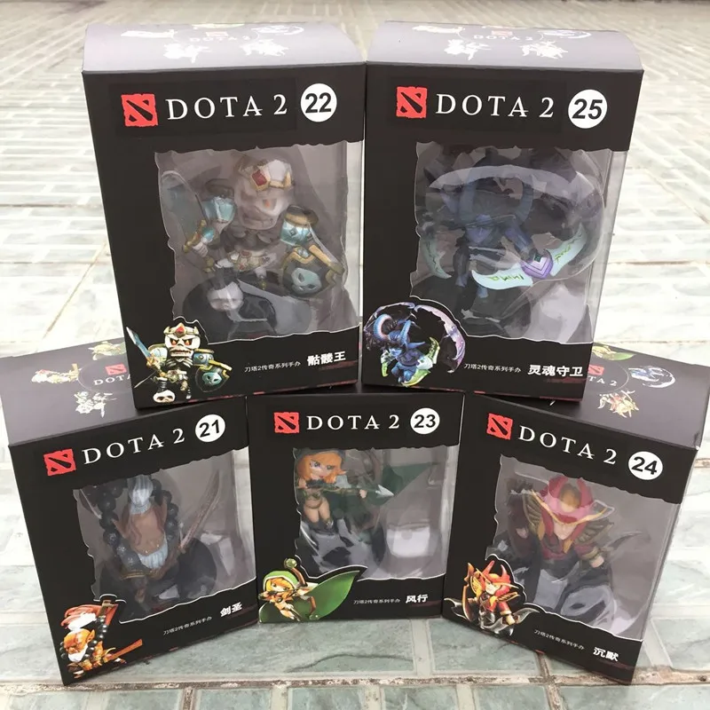 Фигурка героя игры WOW DOTA 2 Kunkka Lina Pudge Queen Tidehunter CM FV PVC фигурки героев из коллекции dota2