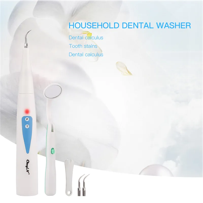 

Electric Sonic Dental Scaler Tooth Calculus Remover Corded Tooth Stain Tartar Removal Teeth Cleaning Tool with Mouth Mirror 31