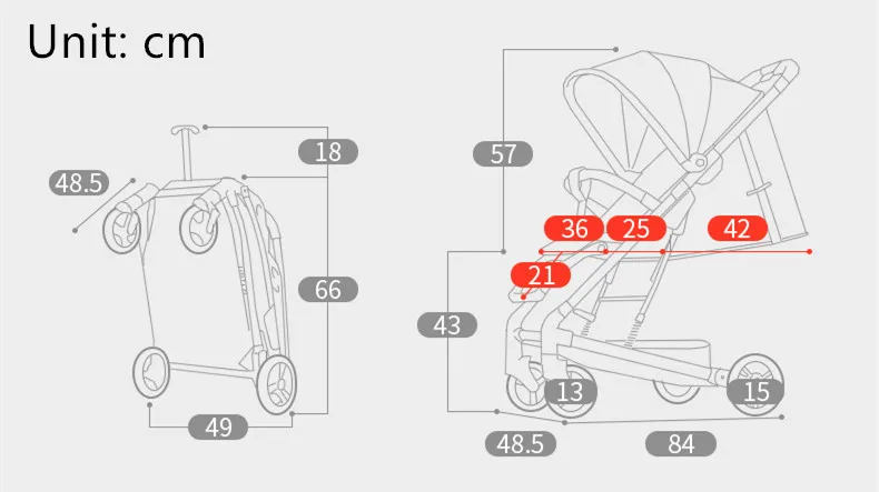 Роскошная детская коляска 2 в 1, легкая детская коляска yoya Plus,, складная коляска на колесиках