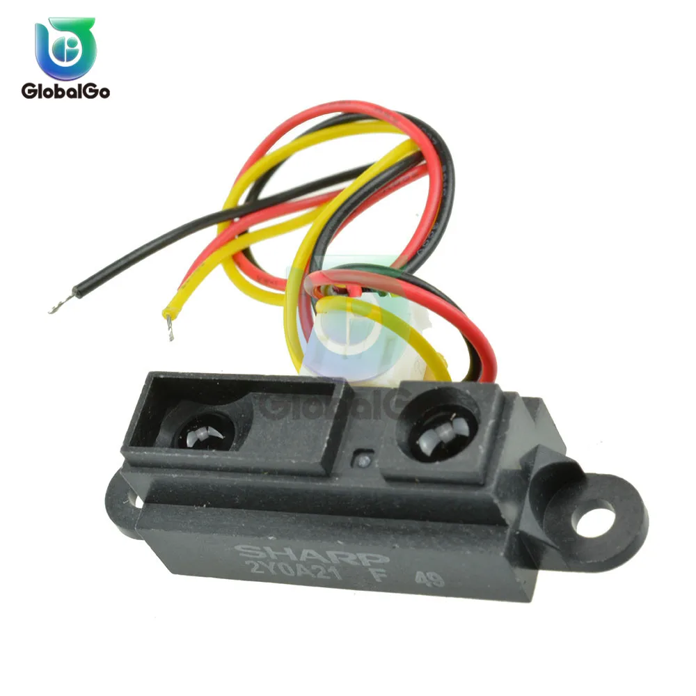 

GP2Y0A21YK0F GP2Y0A21 Infrared Sensor IR Analog Distance Sensor VE713 10-80cm Infrared Distance Measurment Sensor Module
