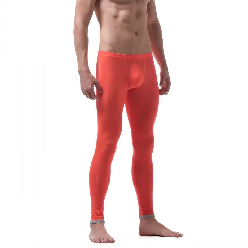 Мужские обтягивающие леггинсы, штаны для бега, для фитнеса, супер тонкие дышащие лосины Леггинсы для спортзала, бодибилдинга, спортивные мужские брюки
