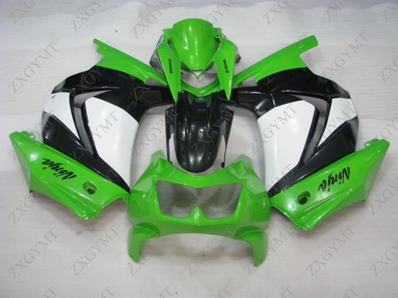 Bodywork EX 250 2008 - 2014 Green Black White Body Kits EX250 2012 Fairings EX 250 2011 Bodywork EX 250 2008 - 2014 Green Black White Body Kits EX250 2012 Fairings EX 250 2011