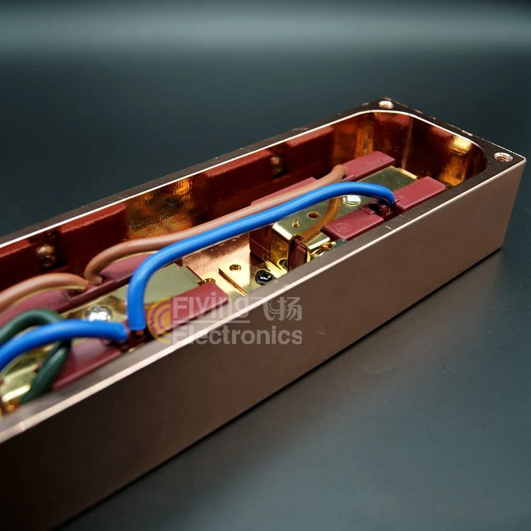 Perfect Pure copper hollowed out. Fever audio dedicated hi-end level, 4-bit power socket. 3