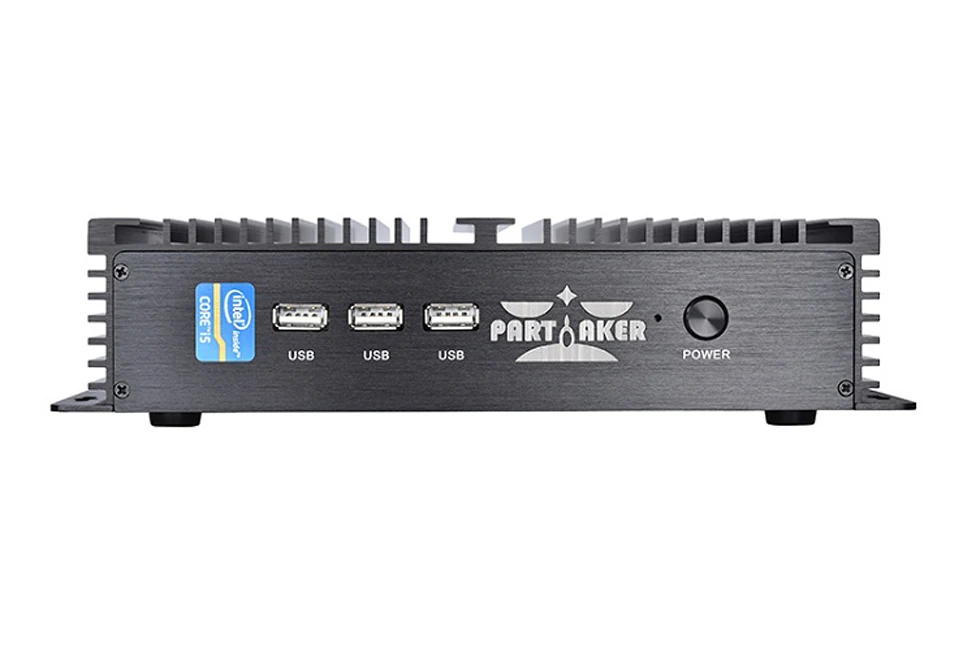 Intel Core i3 6006U i5 6200U i5 7200U Мини ПК Windows 10 Barebone компьютер 2 ГГц 520/620 графика 4 к HTPC minipc HDMI VGA 2 COM