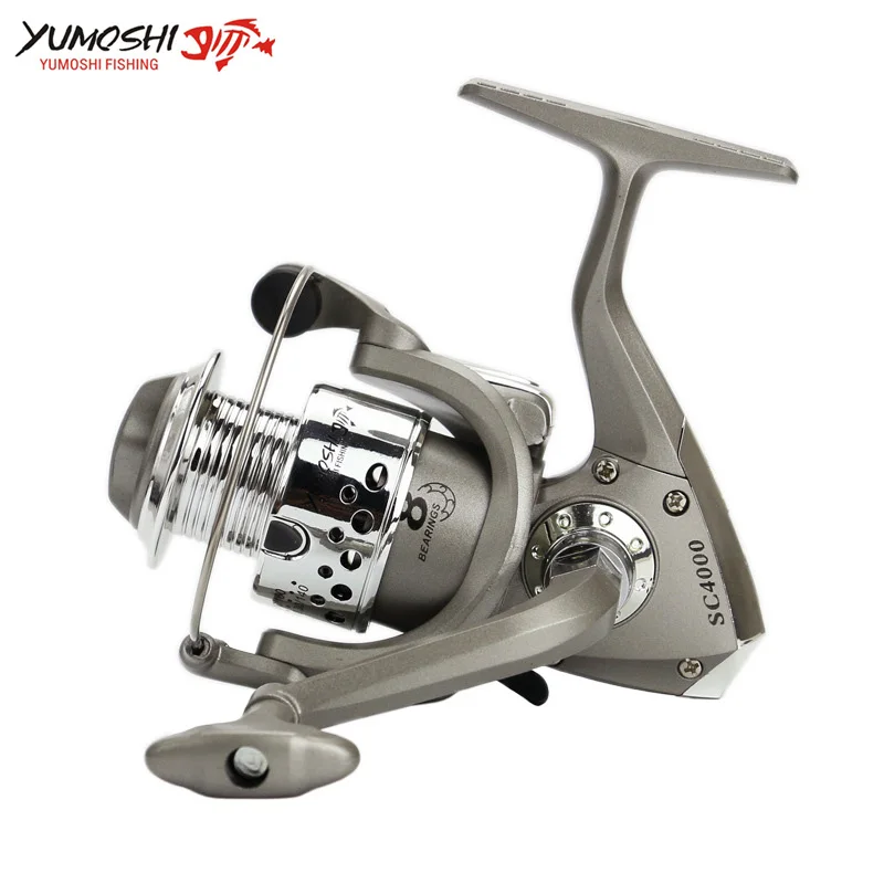 2017NEW SC 1000 - 7000 Fishing Reel 8Ball Bearings 5.5 : 1 Fishing Spinning Reel Foldable Exchangable Reel Handle For Fishing