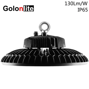 

Golonlite 240W LED high bay light UFO LED 200W good price 130Lm/W 5 years warranty Meanwell driver IP65 waterproof CE 100-277V