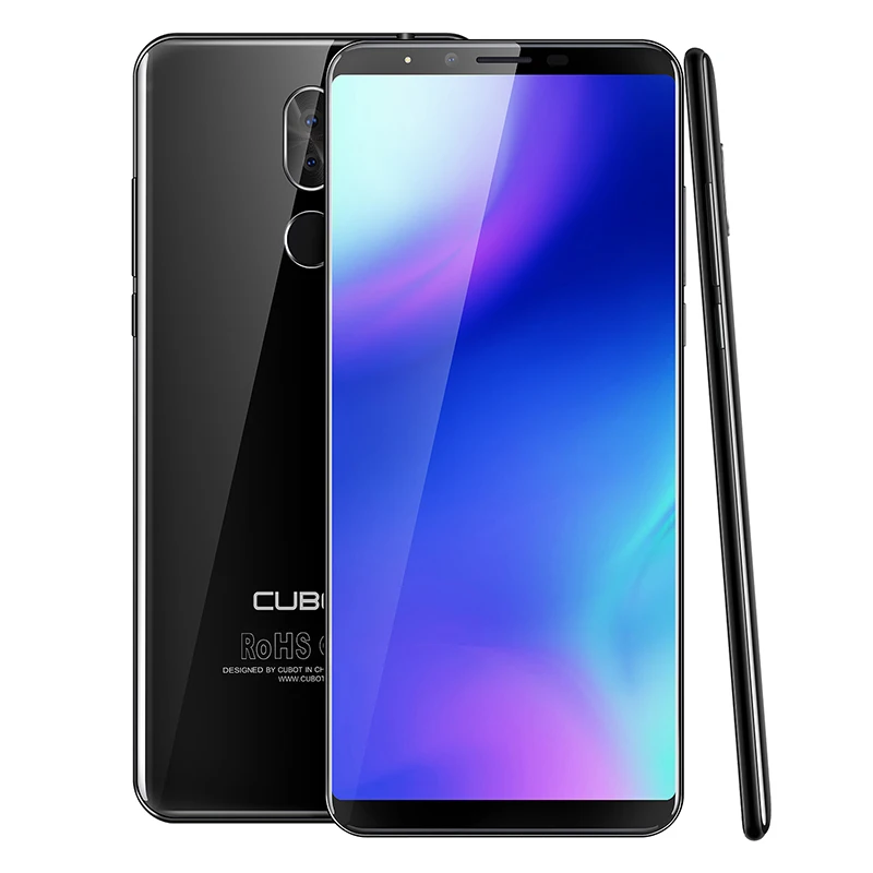 Мобильный телефон Cubot X18 Plus 5,9" 18:9 Android 8,0, Восьмиядерный процессор MT6750T, 4 Гб ОЗУ, 64 Гб ПЗУ, 16 Мп+ 2 Мп, двойная камера, 4000 мАч, 4G, смартфон