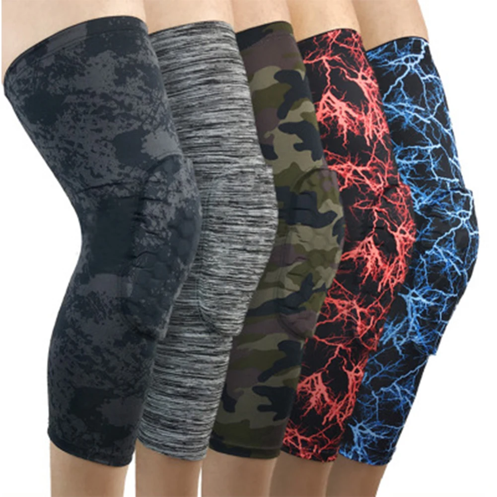 Unisex Outdoor Sports Anti-Slip Kneecap, Basketball Knee Support, Protective Fitness Running Cycling